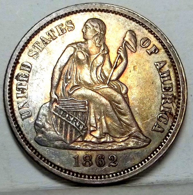 1862-Seated-Liberty-Dime...your-Thoughts-Appreciated